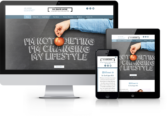 Best Family Medicine Website Design - Dr. David Jayne