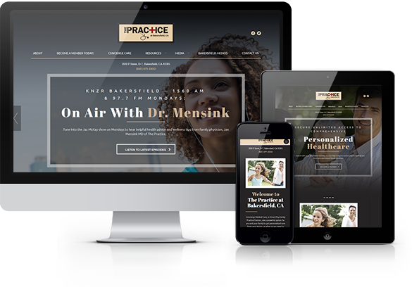 Concierge Medicine Website Design