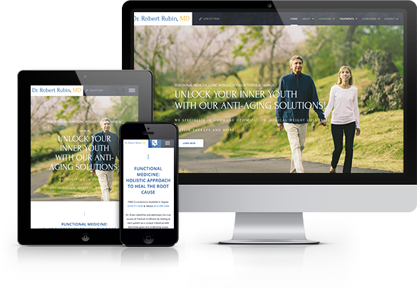 Best Orthopedic Website Design - Dr. Robert Rubin, MD