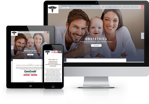 Best OBGYN Website Design - Dr. Zikria, M.D.