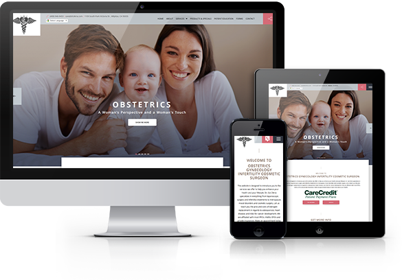 Best OBGYN Website Design - Dr. Zikria, M.D.