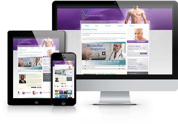 Best Fertility Medicine Website Design - ED Institute of Texas