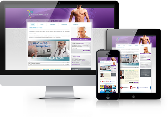 Best Fertility Medicine Website Design - ED Institute of Texas