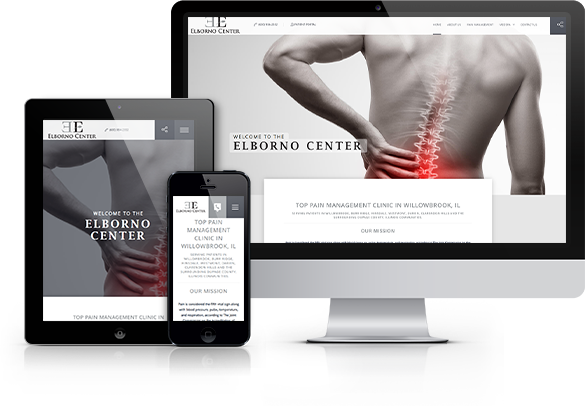 Best Pain Management Website Design - Elborno Center