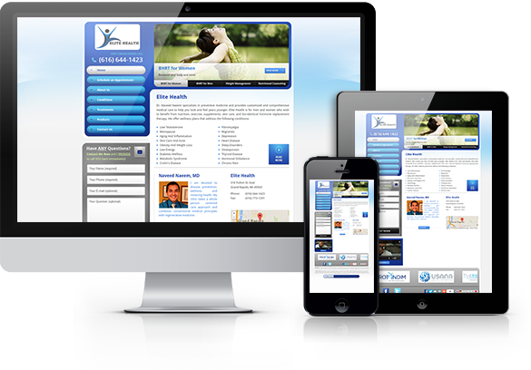 Best Integrative Medicine Website Design - Elite Health