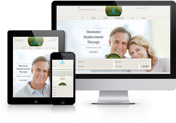 Best Integrative Medicine Website Design - Encompass Wellness and Aesthetics