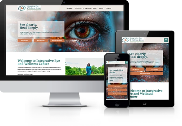 Best Integrative Medicine Website Design - Integrative Eye & Wellness Center