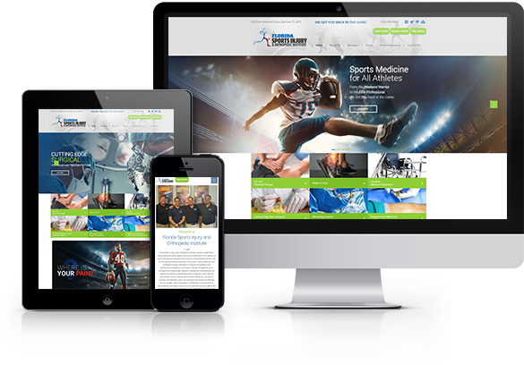 Best Sports Medicine Website Design - Florida Sports Injury and Orthopedic Institute