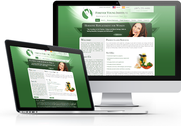 Best Integrative Medicine Website Design - Forever Young Institute