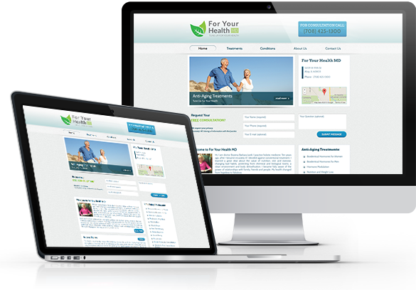 Best Integrative Medicine Website Design - For Your Health MD