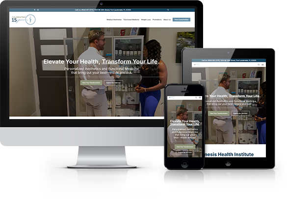 Best Functional Medicine Website Design - Genesis Health Institute