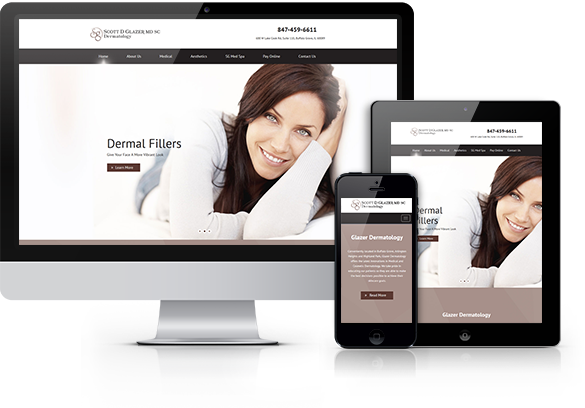 Dermatology Website Design