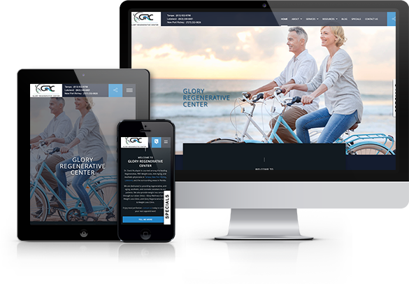 Best Regenerative Medicine & Biologics Website Design - Glory Regenerative Center