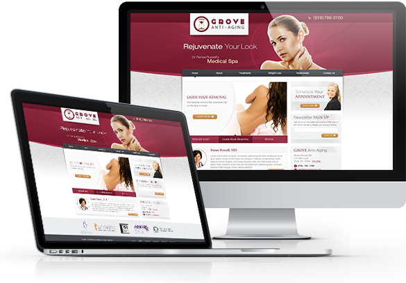 Best Integrative Medicine Website Design - Grove Anti-Aging