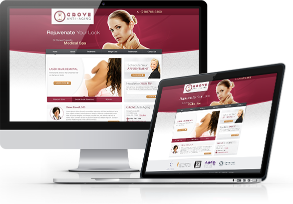 Best Integrative Medicine Website Design - Grove Anti-Aging