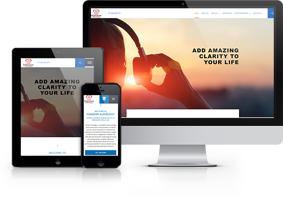 Best Audiology Website Design - Hanover Audiology