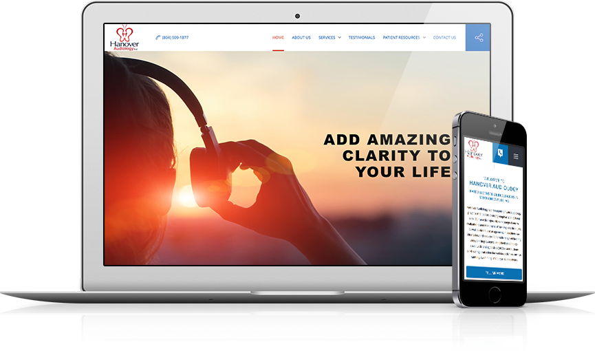 Top Audiology Website Design - Hanover Audiology