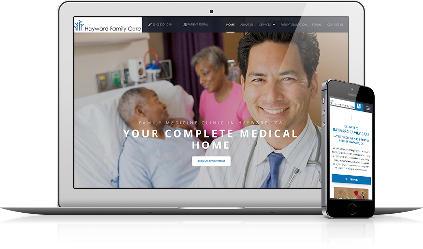 Top Family Medicine Website Design - Hayward Family Care