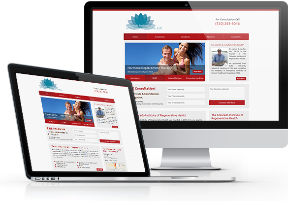 Best Integrative Medicine Website Design - Colorado Institute of Regenerative Health