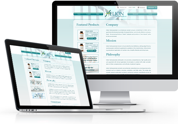 Medical E-Commerce Website Design