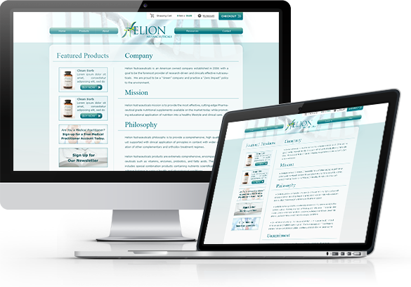 Medical E-Commerce Website Design