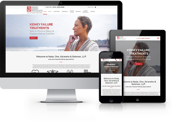 Best Nephrology Website Design - Hawaii Kidney Specialists