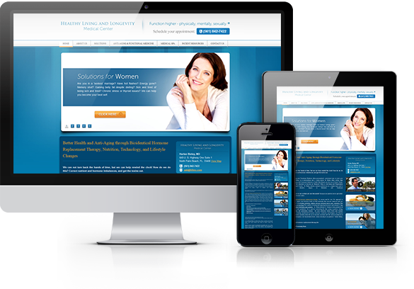 Best Integrative Medicine Website Design - Healthy Living and Longevity<br />Medical Center