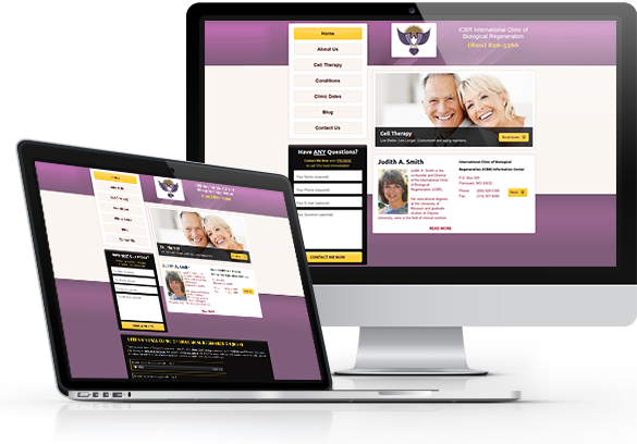 Best Integrative Medicine Website Design - International Clinic of Biological Regeneration