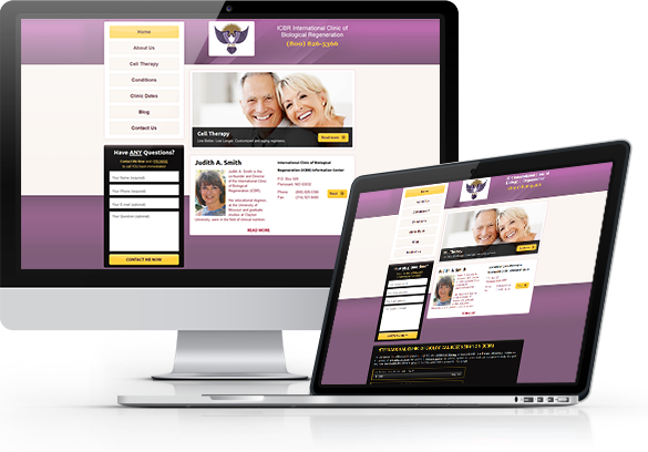 Best Integrative Medicine Website Design - International Clinic of Biological Regeneration