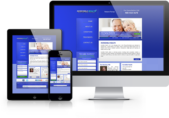 Best Integrative Medicine Website Design - Incredible Health