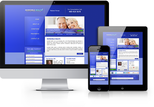 Best Integrative Medicine Website Design - Incredible Health