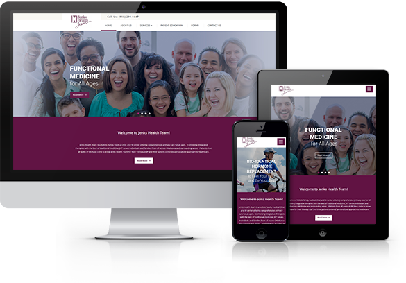 Best Functional Medicine Website Design - Jenks Health Team