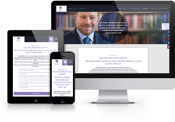 Best Functional Medicine Website Design - Kellman Wellness Center