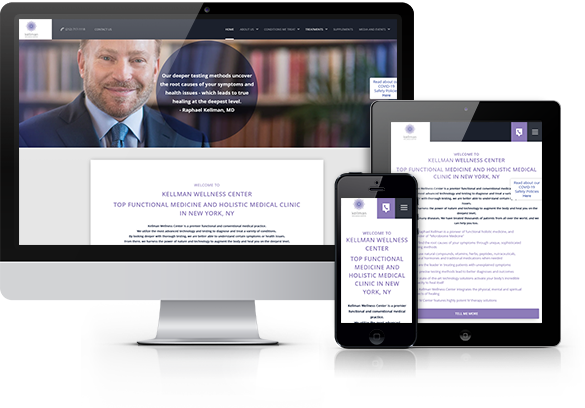 Best Functional Medicine Website Design - Kellman Wellness Center
