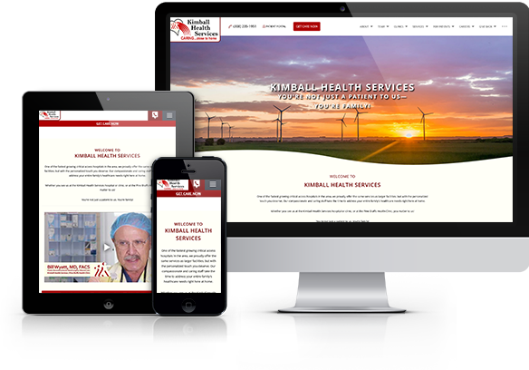 Best Hospitals Website Design - Kimball Health Services