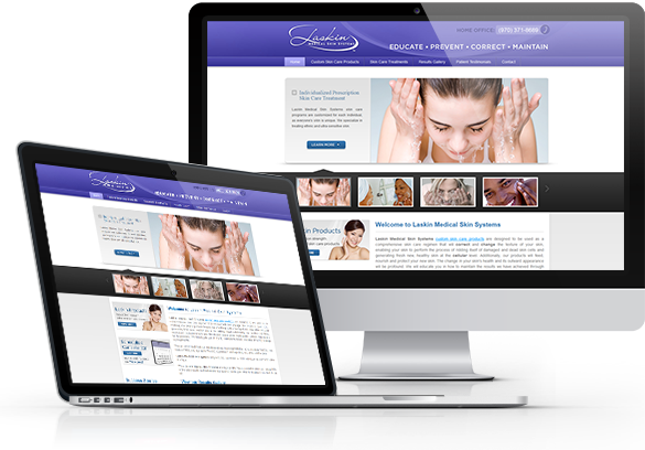 Best Medical Products Website Design - Laskin Medical Skin Systems
