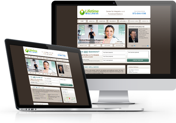 Best Weight Loss Website Design - Lifetime Wellness