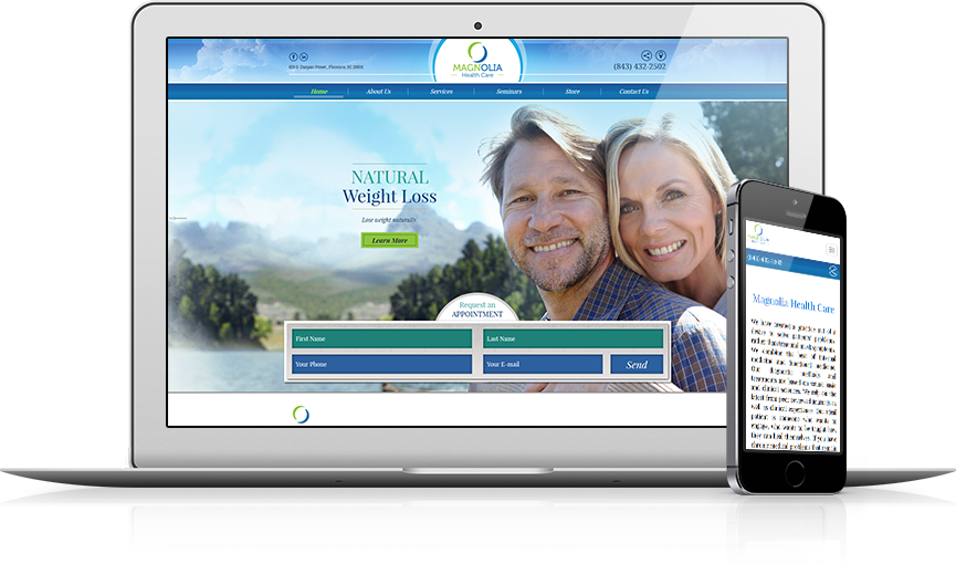 Top Functional Medicine Website Design - Magnolia Health Care