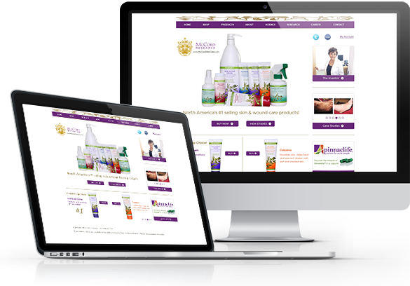 Medical E-Commerce Website Design