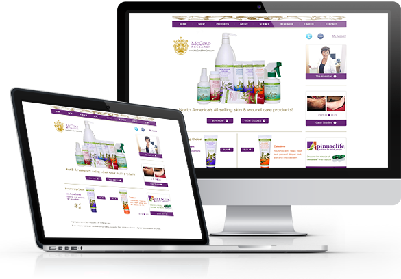 Medical E-Commerce Website Design