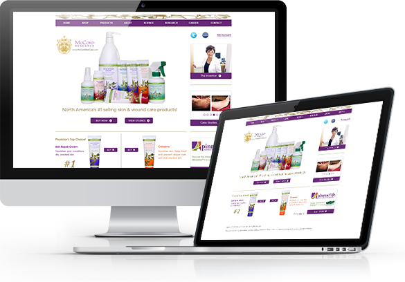 Best Medical E-Commerce Website Design - McCord Skin Care