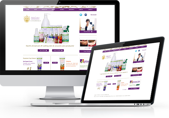 Best Medical E-Commerce Website Design - McCord Skin Care