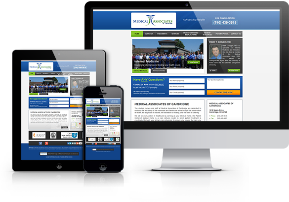 Best Family Medicine Website Design - Medical Associates of Cambridge