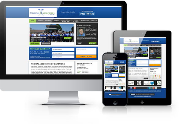 Best Family Medicine Website Design - Medical Associates of Cambridge