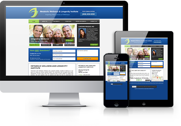 Best Integrative Medicine Website Design - Metabolic Wellness & Longevity Institute