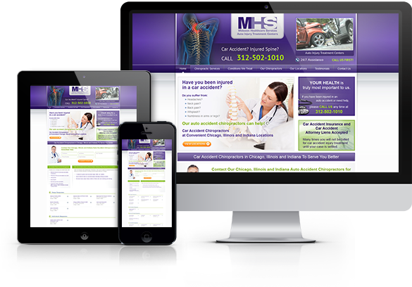 Best Chiropractic Website Design - Midwest Healthcare Services