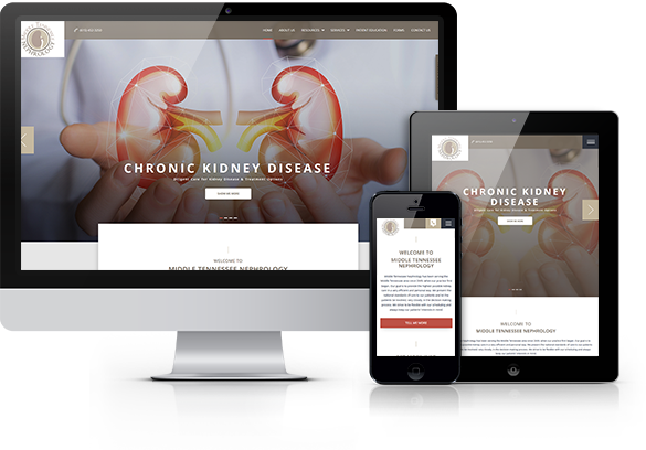 Nephrology Website Design