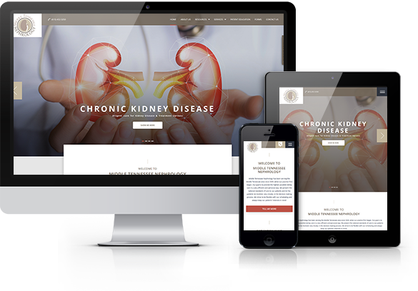 Best Nephrology Website Design - Middle Tennessee Nephrology