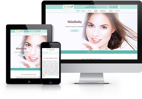 Best Integrative Medicine Website Design - New Age Medical Center