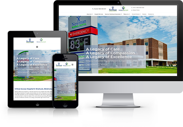 Best Hospitals Website Design - Newman Memorial Hospital